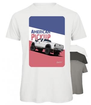 T-Shirt mit Motiv von American Pickup 21Pu8