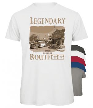T-Shirt mit Motiv RustyCar Ru5