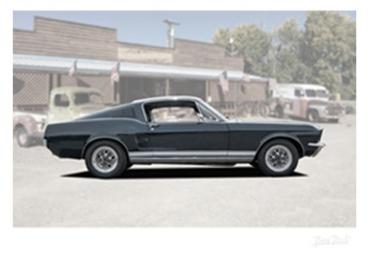 Poster mit Motiv von Mustang PoMu43