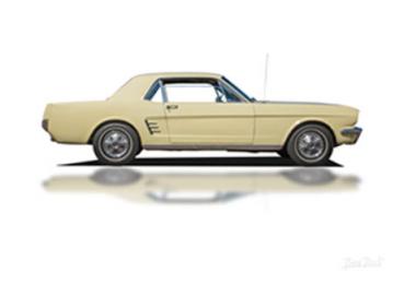Poster mit Motiv von Mustang PoMu45