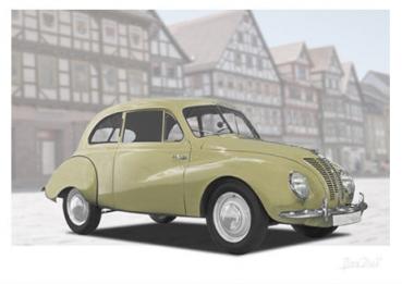 Poster mit Motiv von OstCars PoOC18