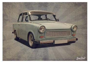 Poster mit Motiv von Trabant PoTr12