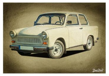 Poster mit Motiv von Trabant PoTr13