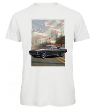 T-Shirt mit Motiv Mu273