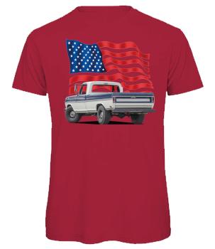 T-Shirt mit Motiv von American Pickup Pu27