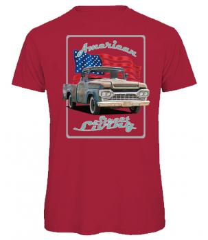 T-Shirt mit Motiv von American Pickup Pu66