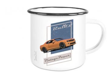 Emailletasse mit Motiv von Camaro ETaCa28