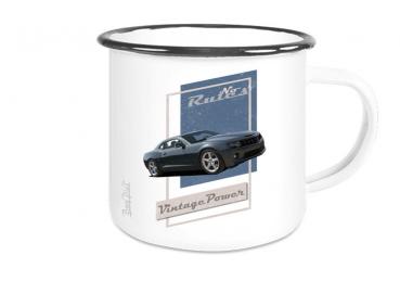 Emailletasse mit Motiv von Camaro ETaCa31