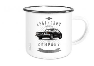 Emailletasse mit Motiv von OstCars ETaOC13