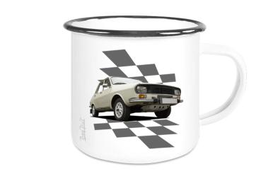 Emailletasse mit Motiv von OstCars ETaOC21