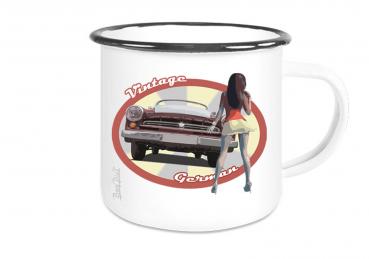 Emailletasse mit Motiv von Wartburg ETaWa20
