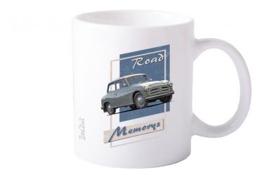 Keramiktasse mit Motiv von OstCars KTaOC16