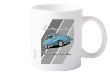 Keramiktasse mit Motiv von OstCars KTaOC3