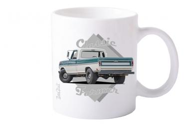 Keramiktasse mit Motiv von Pickup KTaPu12