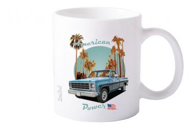 Keramiktasse mit Motiv von Pickup KTaPu16