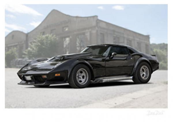Poster mit Motiv von Corvette PoCo7