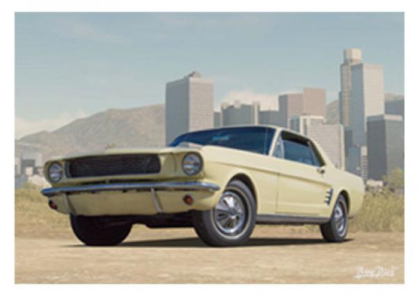 Poster mit Motiv von Mustang PoMu2