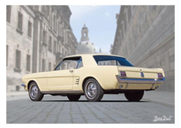Poster mit Motiv von Mustang PoMu34