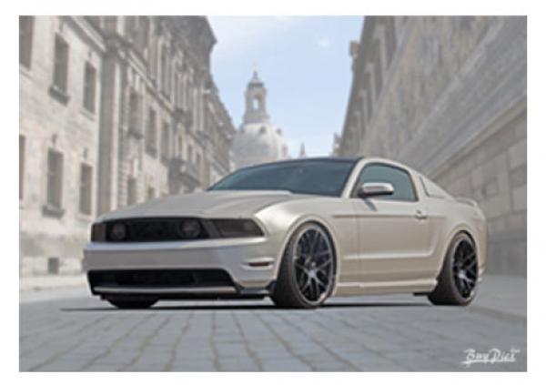 Poster mit Motiv von Mustang PoMu36