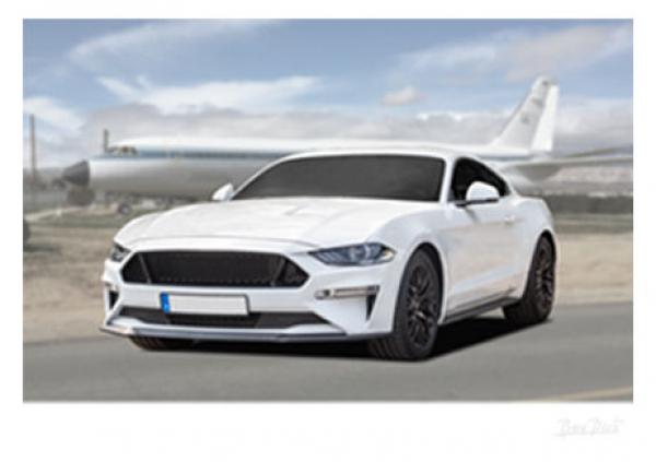 Poster mit Motiv von Mustang PoMu40