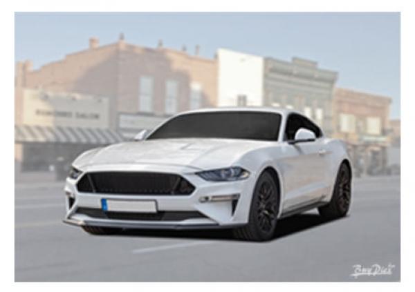 Poster mit Motiv von Mustang PoMu41