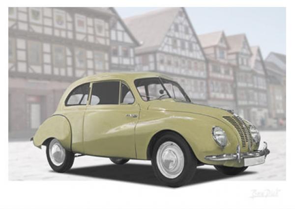 Poster mit Motiv von OstCars PoOC18