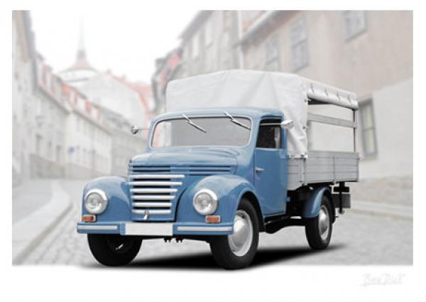 Poster mit Motiv von OstCars PoOC25