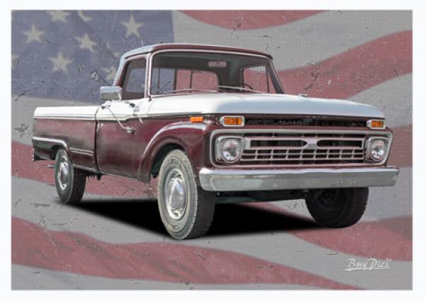 Poster mit Motiv von Pickup PoPu1