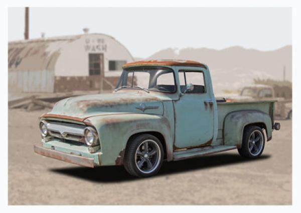 Poster mit Motiv von Pickup PoPu27