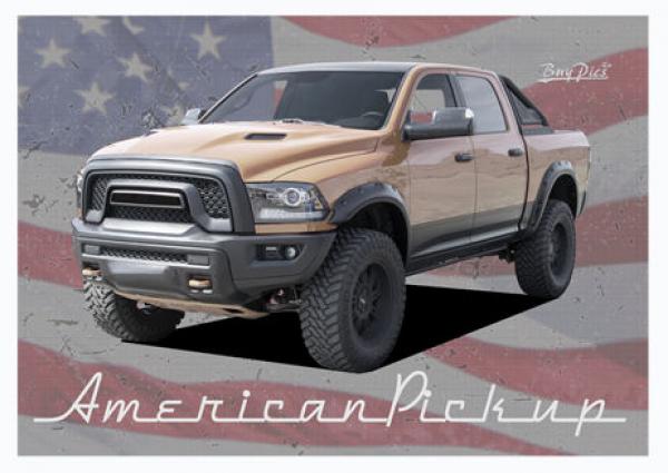 Poster mit Motiv von Pickup PoPu3