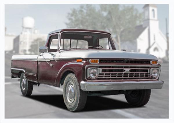 Poster mit Motiv von Pickup PoPu34