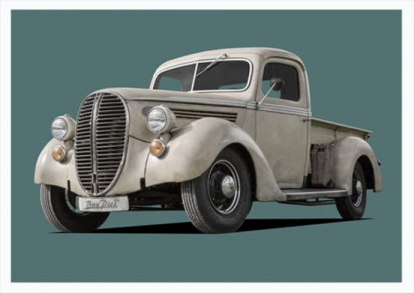 Poster mit Motiv von Pickup PoPu38