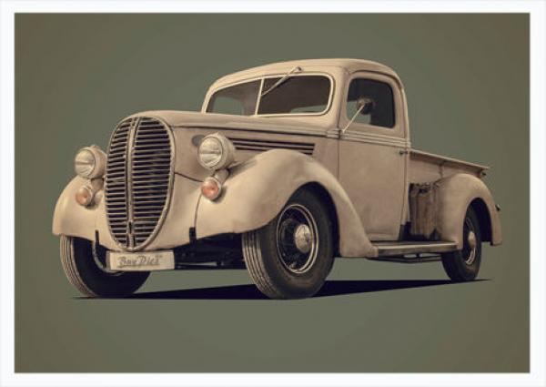 Poster mit Motiv von Pickup PoPu40