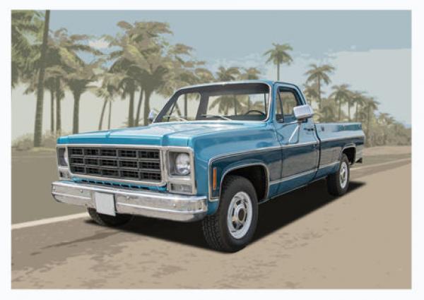 Poster mit Motiv von Pickup PoPu9