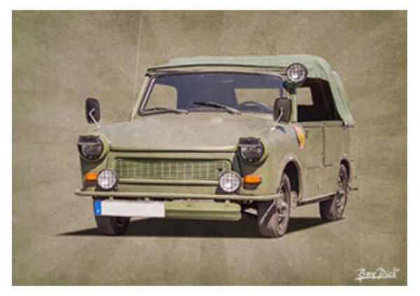 Poster mit Motiv von Trabant PoTr10