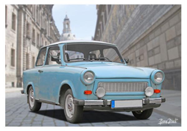 Poster mit Motiv von Trabant PoTr14