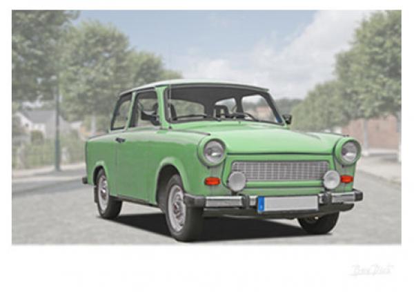 Poster mit Motiv von Trabant PoTr16