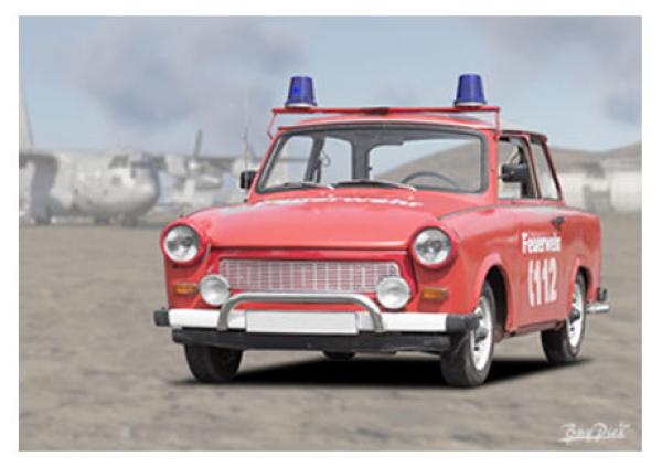 Poster mit Motiv von Trabant PoTr20