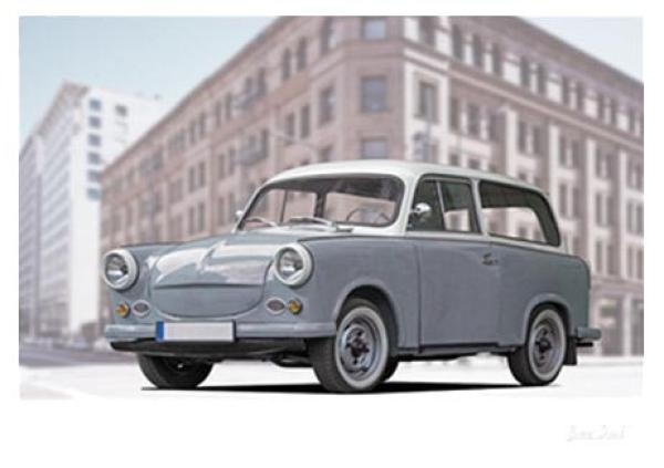 Poster mit Motiv von Trabant PoTr22
