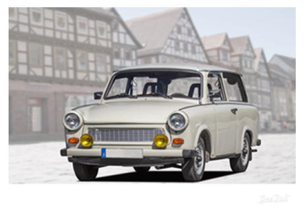 Poster mit Motiv von Trabant PoTr24