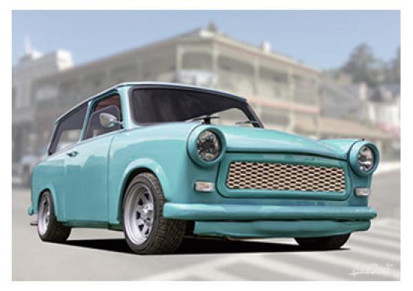 Poster mit Motiv von Trabant PoTr25