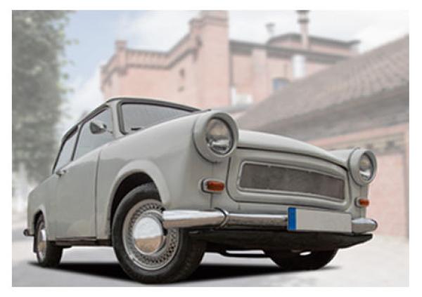 Poster mit Motiv von Trabant PoTr27