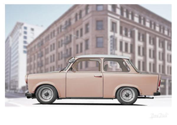 Poster mit Motiv von Trabant PoTr3