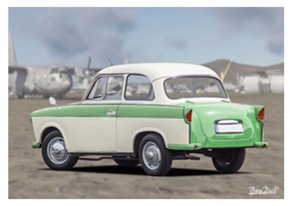Poster mit Motiv von Trabant PoTr3