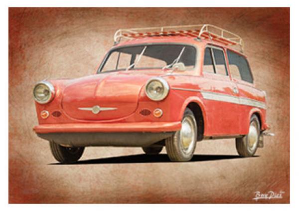 Poster mit Motiv von Trabant PoTr5