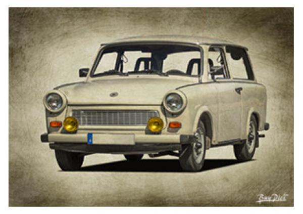 Poster mit Motiv von Trabant PoTr9