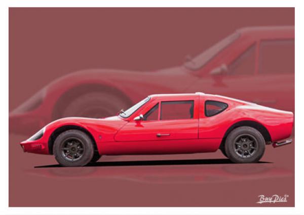 Poster mit Motiv von Wartburg PoWa13