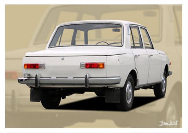 Poster mit Motiv von Wartburg PoWa8
