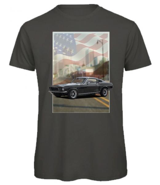 T-Shirt mit Motiv Mu273