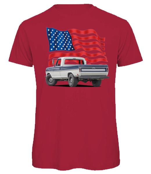 T-Shirt mit Motiv von American Pickup Pu27